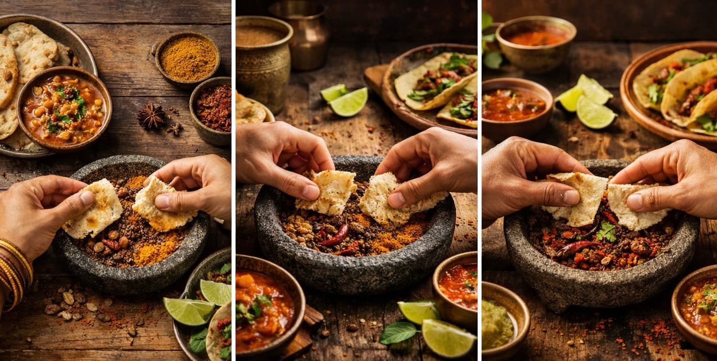 Gastronomía de India y México: cómo dos culturas milenarias se unen a través del sabor