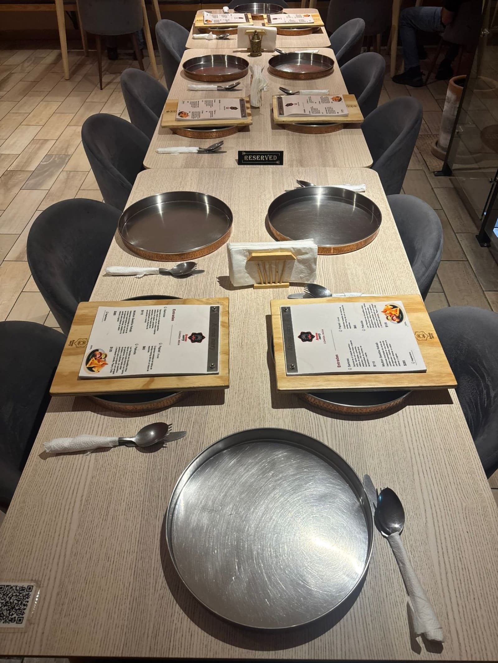 Restaurante Aroma Curry — comida india auténtica en CDMX